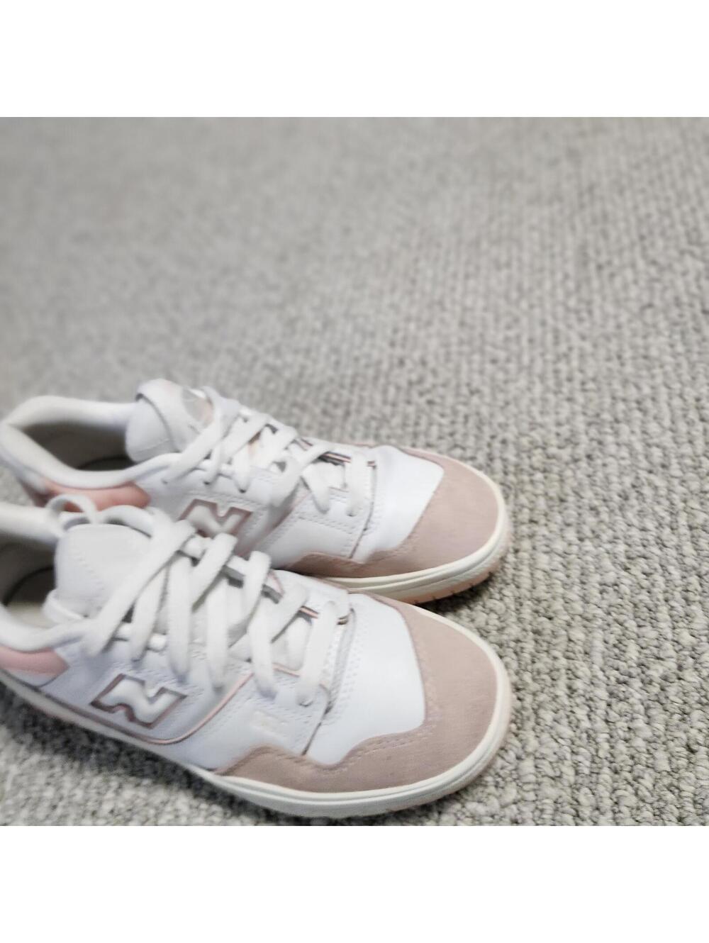 New Balance 550 White and Pink Women's Sneakers Size 6 Lace Up - Picture 4 of 14